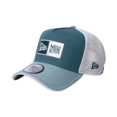 NEW ERA Golf 9Forty A-Frame Laser Perforated Box Logo "Pine Needle Green"