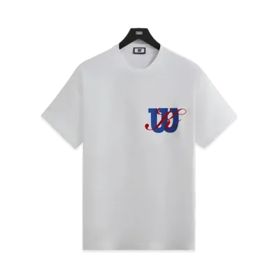 Kith x Wilson Oversized Logo Vintage Tee "White"