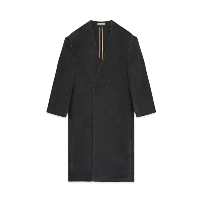 FEAR OF GOD ESSENTIALS Denim Duster "Vintage Black"