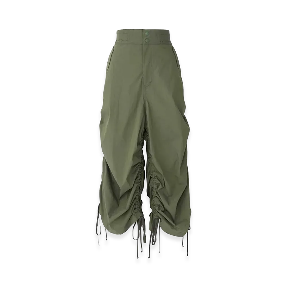 HYSTERIC GLAMOUR Women's Side Gather Military Pants "Khaki"
