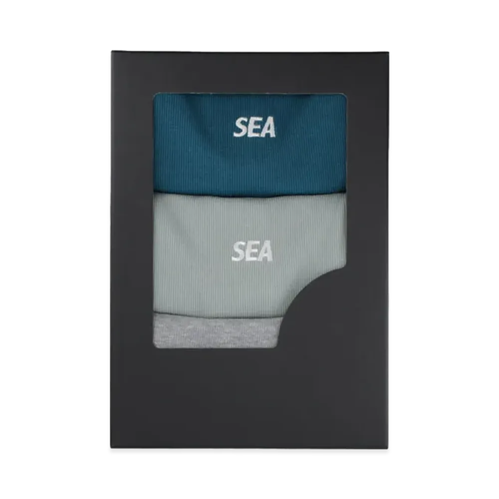 WIND AND SEA 3P Essentials Tank Top "Mulch"