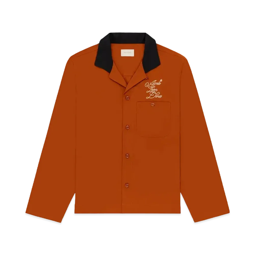 Aime Leon Dore 214 Lounge Shirt "Orange"