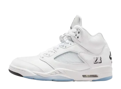Nike Air Jordan 5 Retro "White/Metallic Silver"