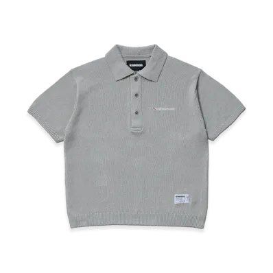 NEIGHBORHOOD Knit Polo SS "Gray"