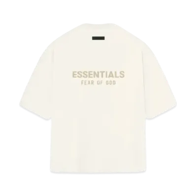 FEAR OF GOD ESSENTIALS V-Neck "Cloud Dancer"