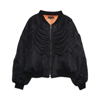 SURGERY bone embossing ma-1 "BLACK"