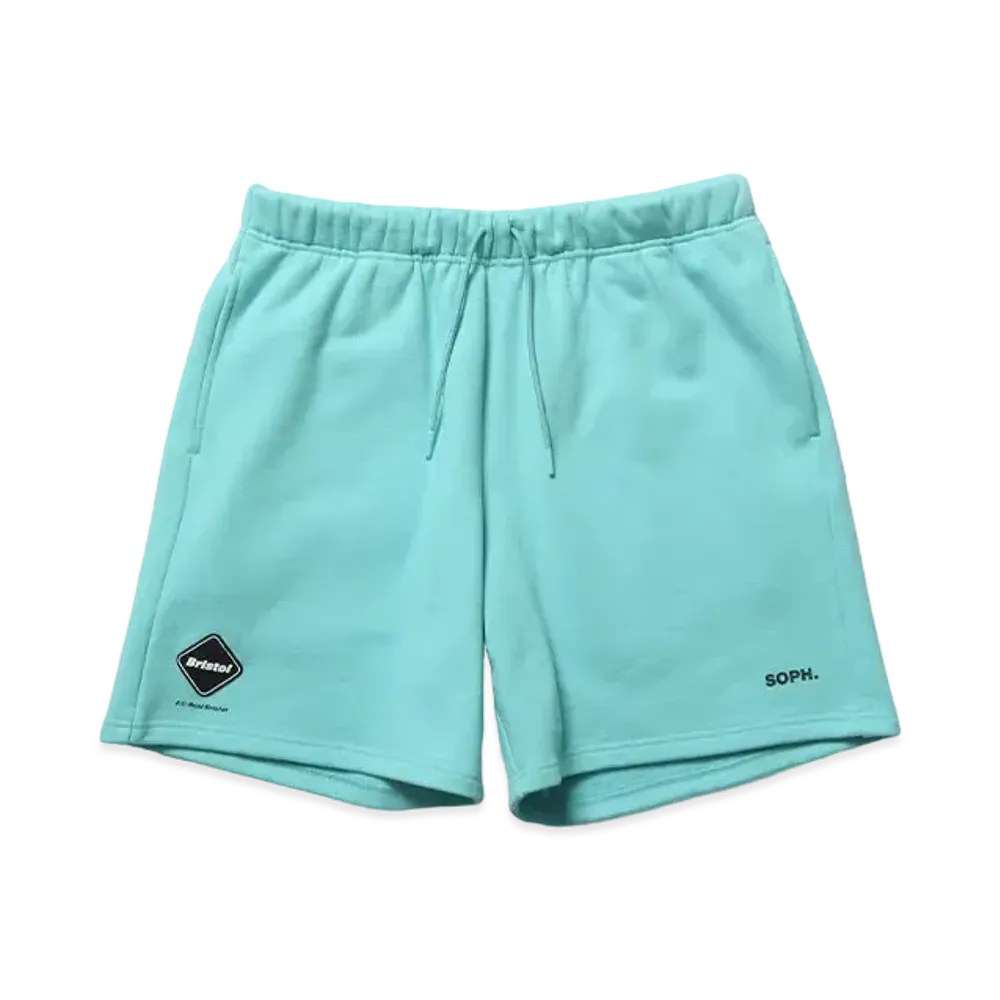 F.C.REAL BRISTOL Emblem Sweat Shorts "Light Blue"