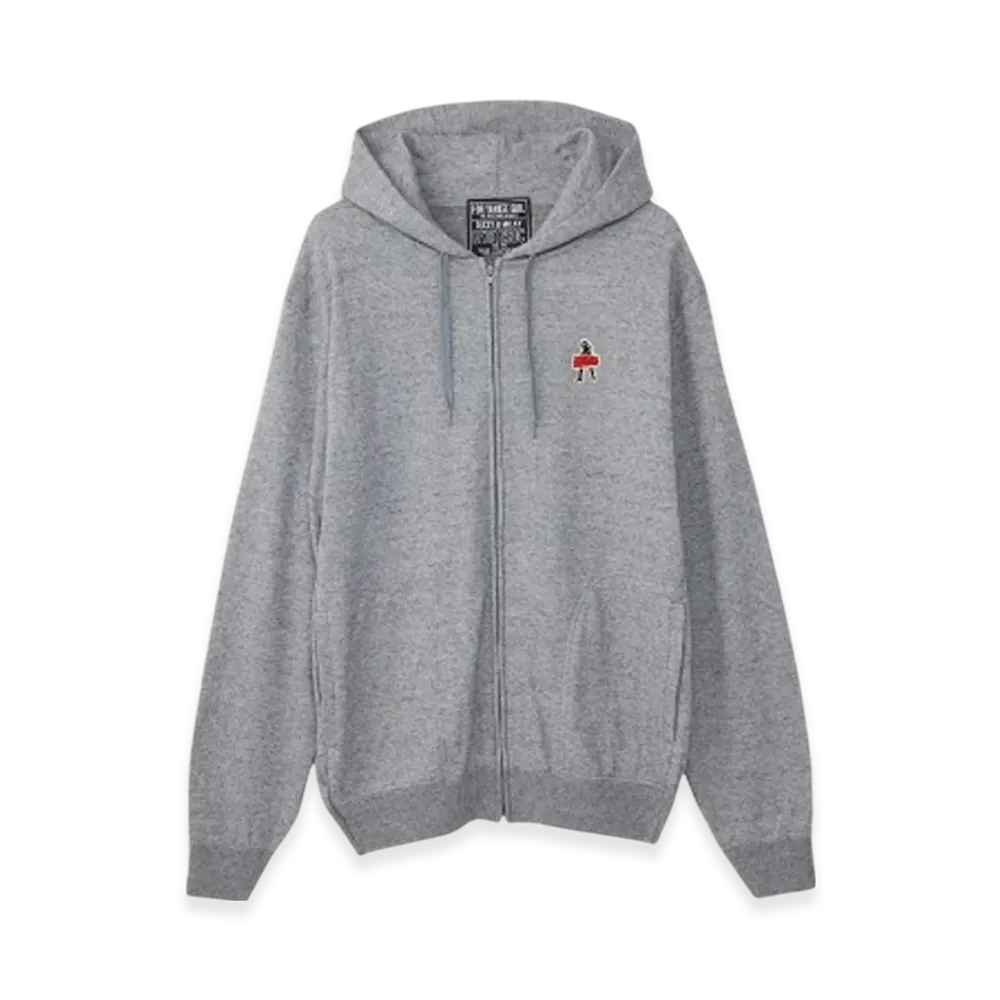 HYSTERIC GLAMOUR Vixen Girl Patch Hoodie "Top Gray"