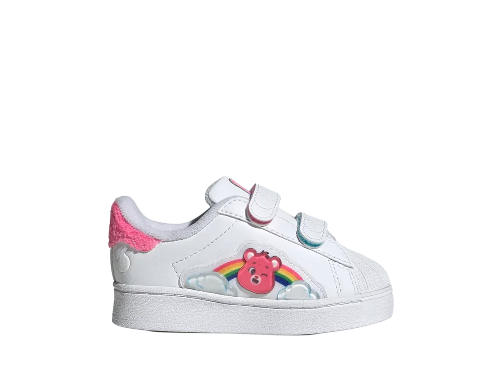Care Bears × adidas TD Superstar LED Lights CF "Cloud White/Lucid Pink"