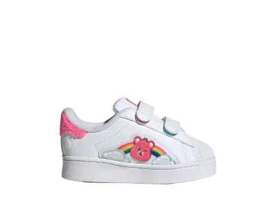 Care Bears × adidas TD Superstar LED Lights CF "Cloud White/Lucid Pink"