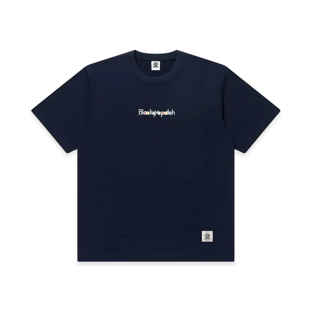 BlackEyePatch Top Chart Logo Tee "Navy"