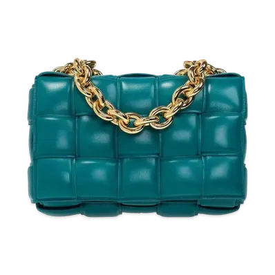 Bottega Veneta Chain Cassette "Mallard"