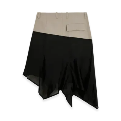OUR LEGACY Women's Engineer Skirt "Pebble Herringbone"