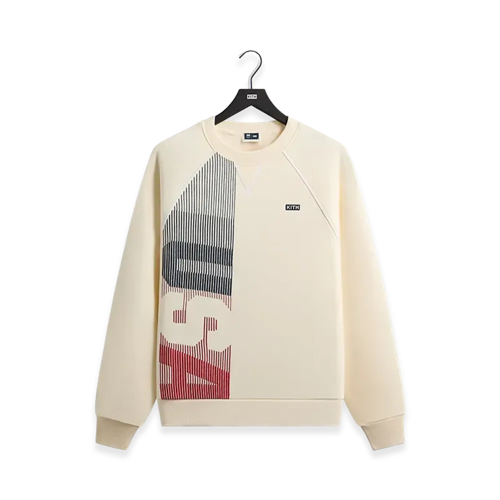 Kith x Team USA Raglan Nelson Crewneck "Sandrift"