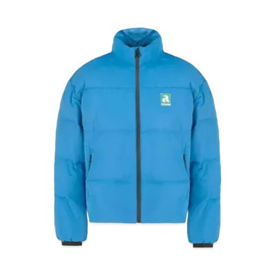A FEW GOOD KIDS A Logo Down Jacket "Blue"