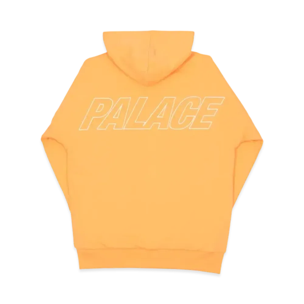 PALACE Waffle Zip Hood "Orange"