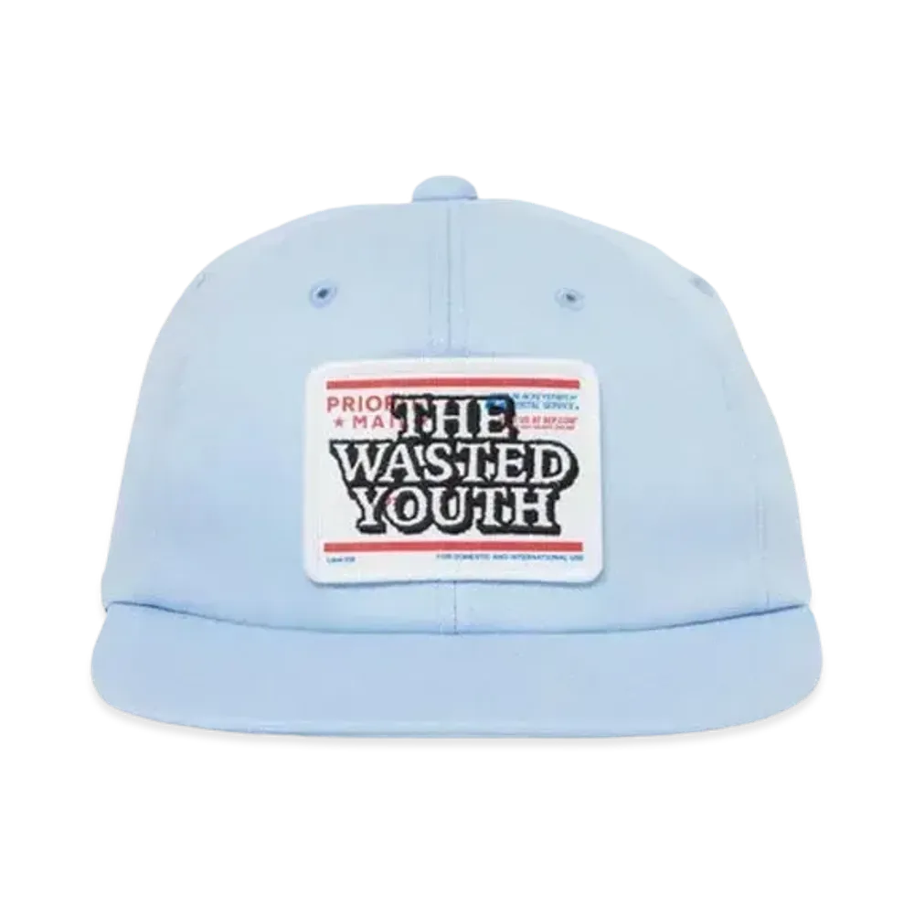 BlackEyePatch x Wasted Youth PRIORITY LABEL 6PANEL CAP "Sax" / VERDY