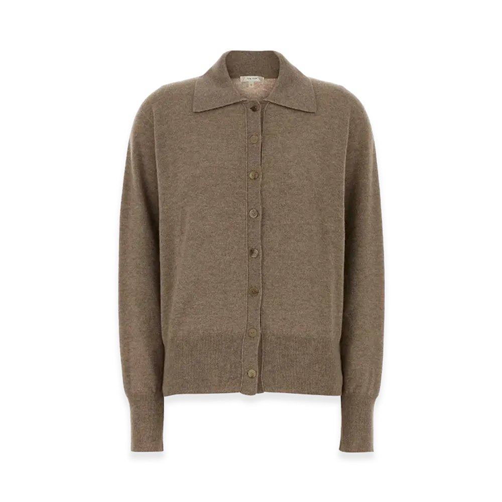 The Row Women's Cashmere Lillia Cardigan "Cappuccino/Beige"