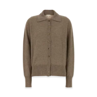 The Row Women's Cashmere Lillia Cardigan "Cappuccino/Beige"