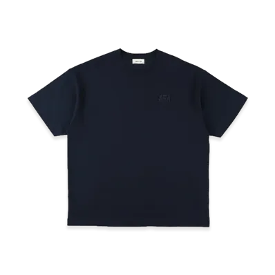 WIND AND SEA ESS Hard-Twist S/S Tee "Navy"