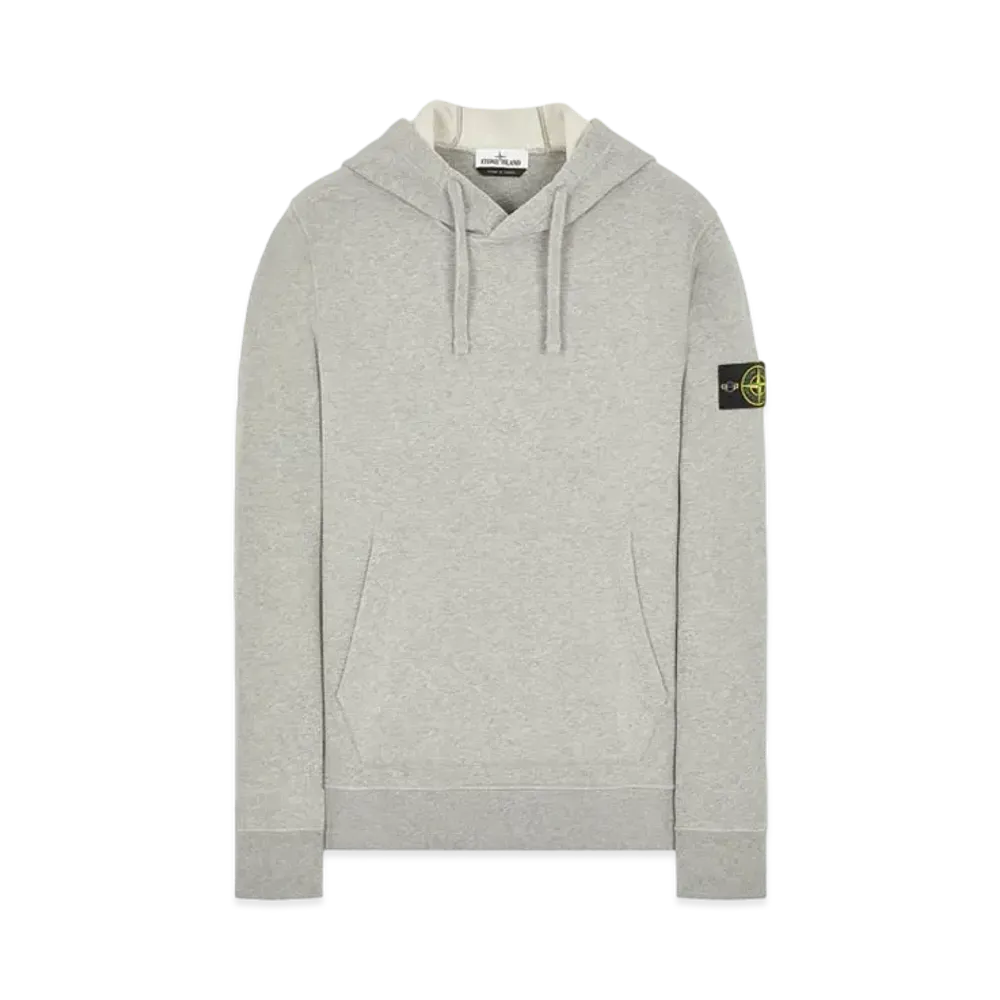 Stone Island 64120 BRUSHED COTTON FLEECE "Dust Grey"