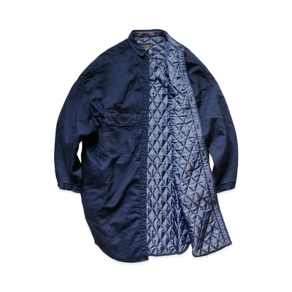 KAPITAL 8OZIDG IDG DENIM SLAPPING SHIRT COAT "Indigo"