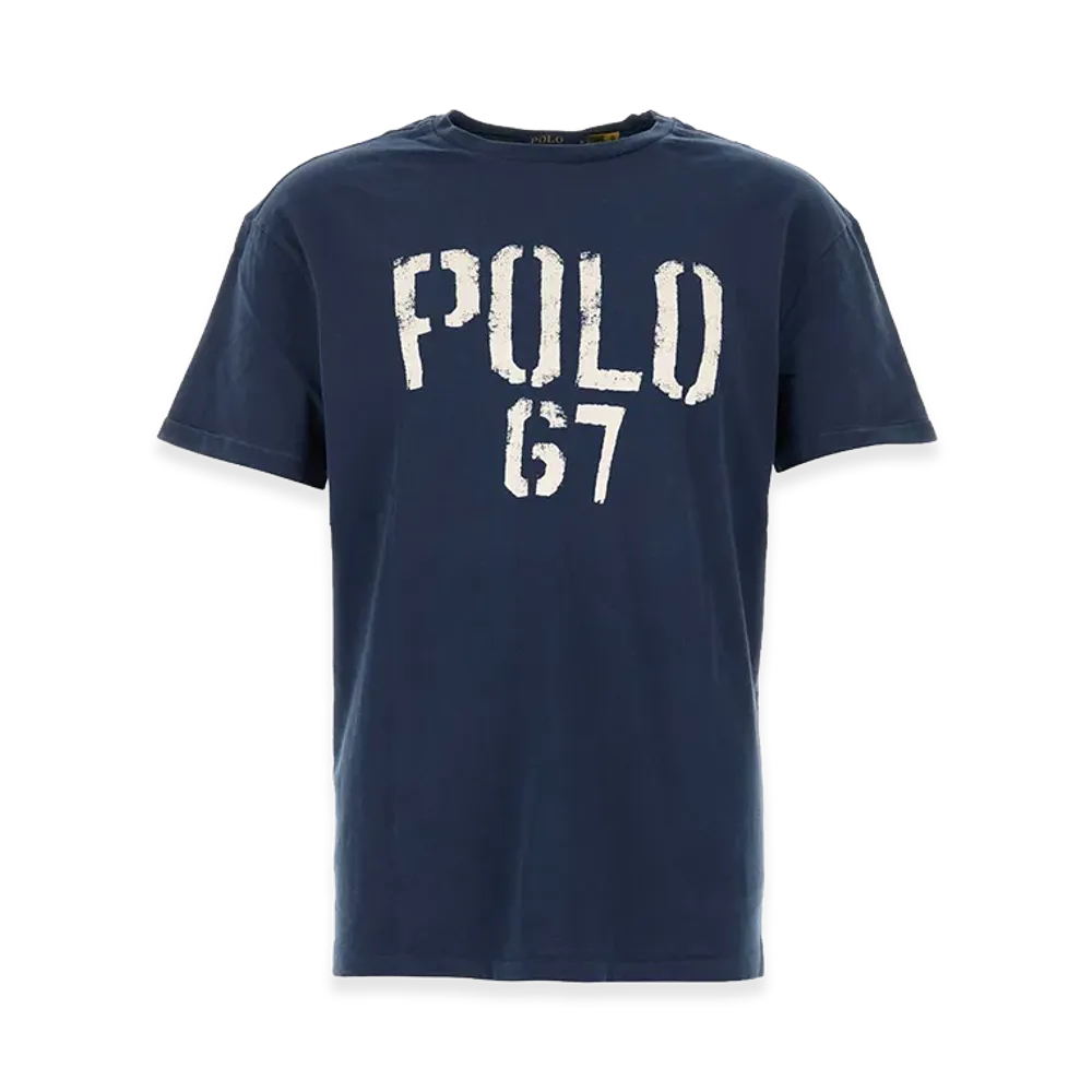 Polo Ralph Lauren Cotton T-Shirt "Navy"