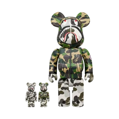 Bearbrick x Bape x Canada Goose Shark 100% & 400