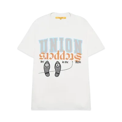 UNION x PGLANG The Big Steppers Tee "Cream"