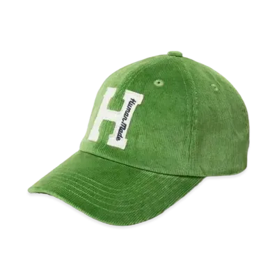 HUMAN MADE 6PANEL CORDUROY CAP "Green"