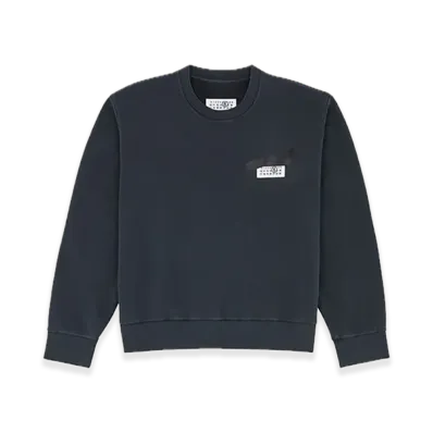 MM6 Maison Margiela Numbering Logo Jumper "Black"