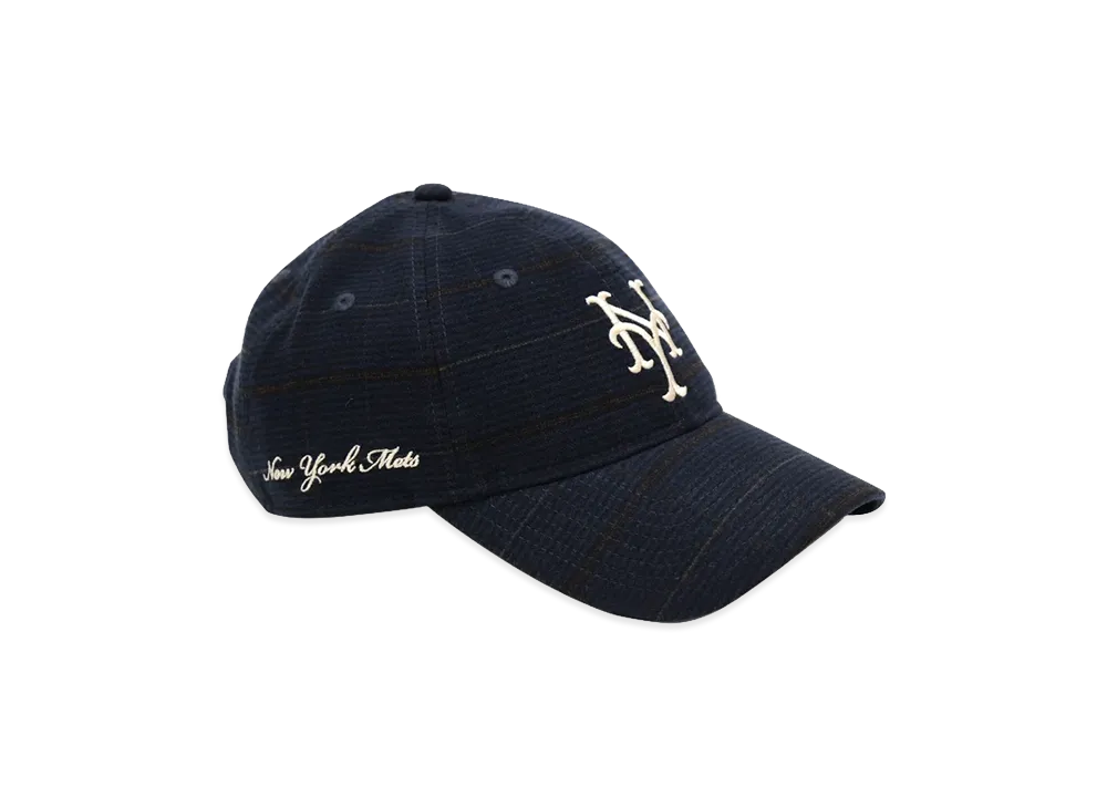 NEW ERA x THE CAP 9Twenty Woven Scorch New York Mets "Navy/Check"