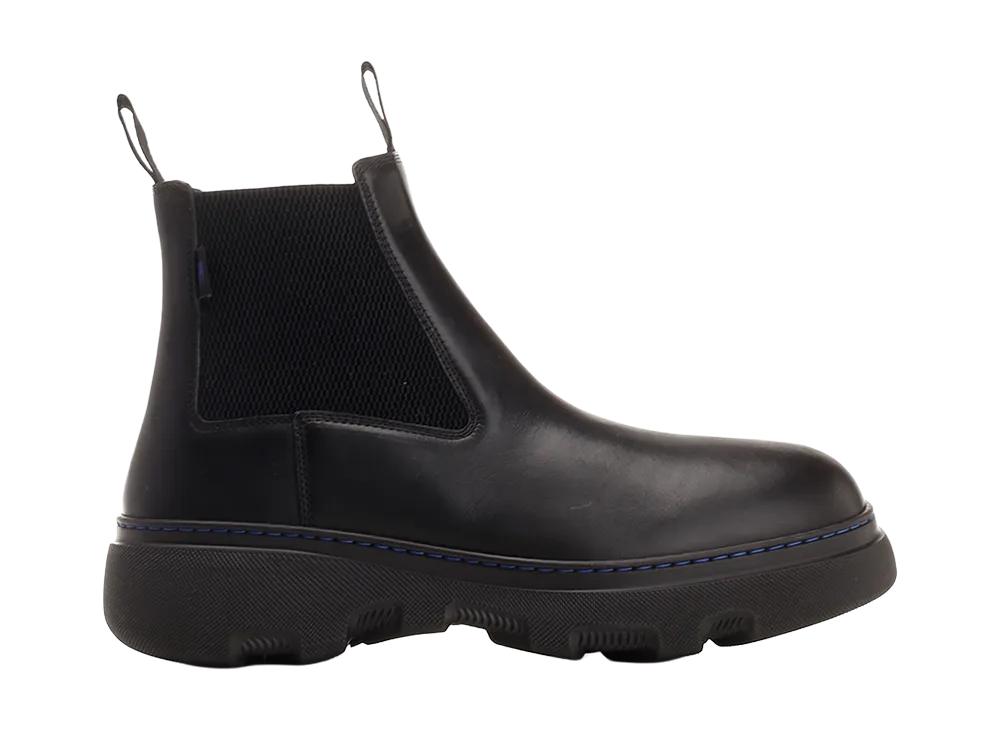 Burberry Chelsea Creeper Ankle Boots "Black"
