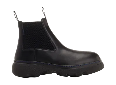 Burberry Chelsea Creeper Ankle Boots "Black"