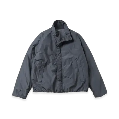 A.PRESSE Silk Taffeta US Navy Shipboard Jacket "Charcoal"