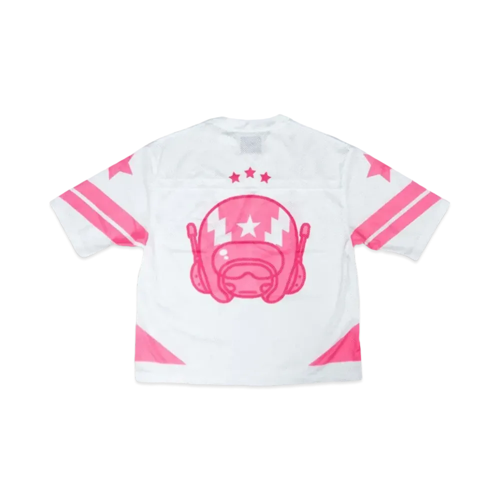 YAMEPI x FUTURE ARCHIVE YAME Mesh Tee "White"