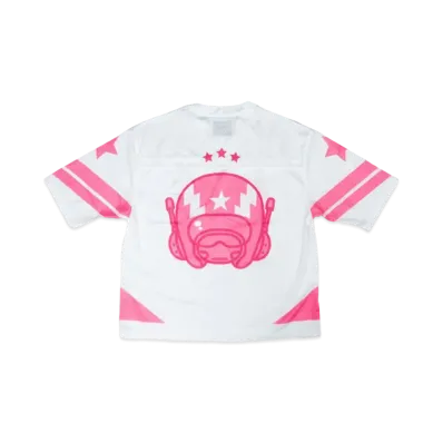 YAMEPI x FUTURE ARCHIVE YAME Mesh Tee "White"