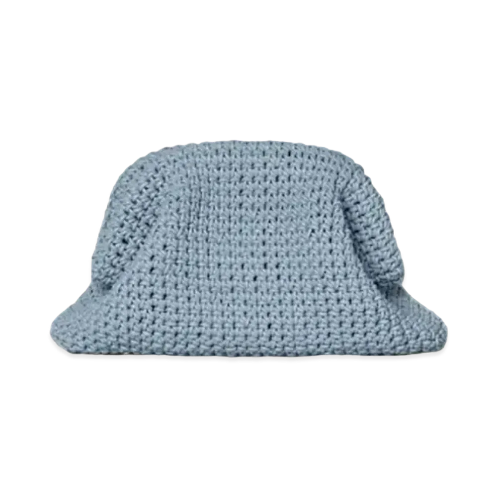 Bottega Veneta The Pouch Clutch "Ice Blue"
