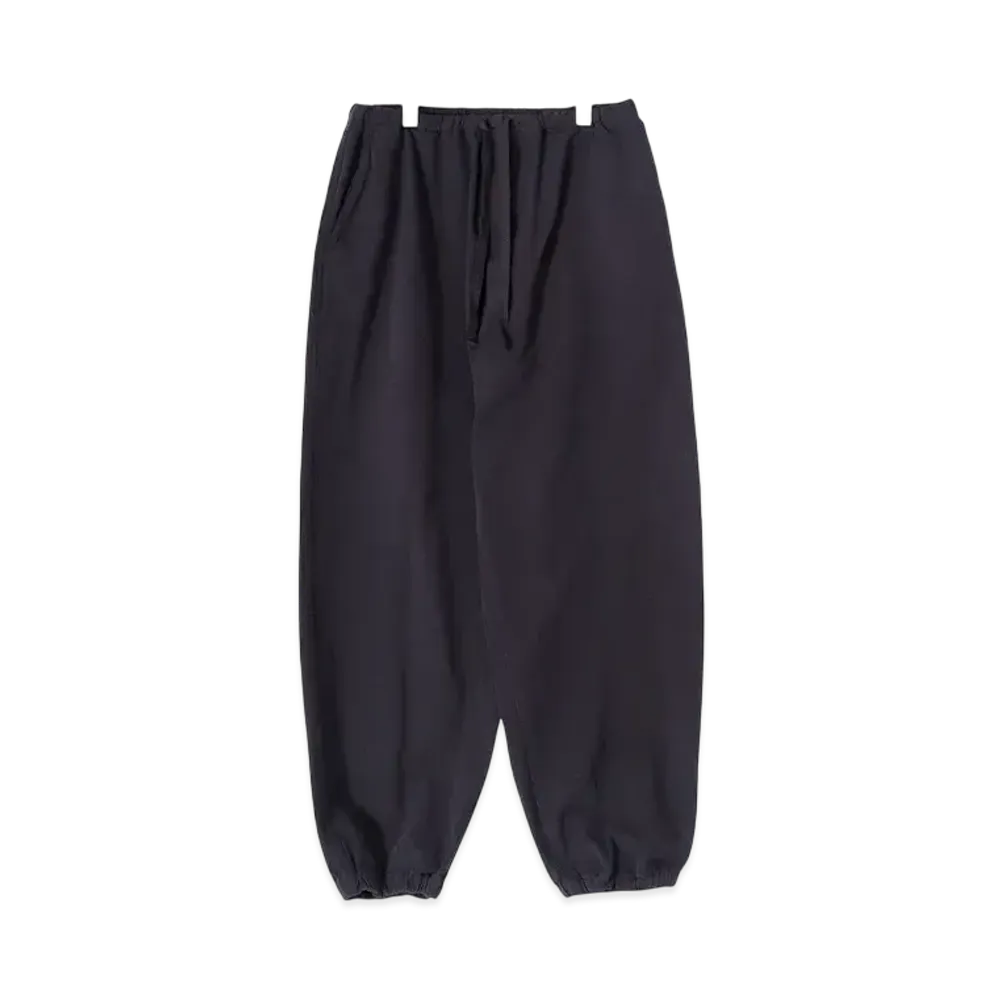 COMOLI Product-Dyed Drawstring Pants "Navy"