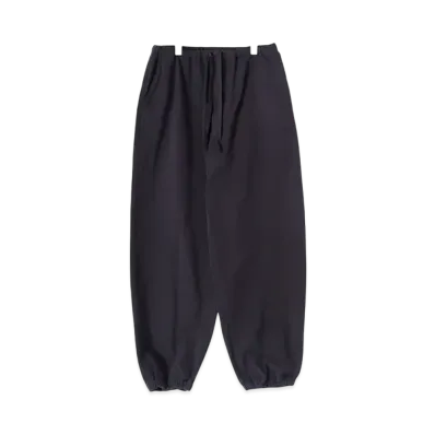 COMOLI Product-Dyed Drawstring Pants "Navy"