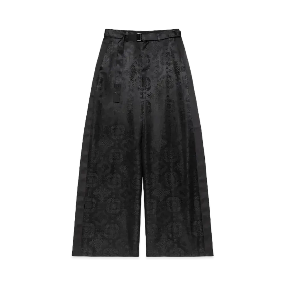 sacai x CLOT Women's Pants "Black"