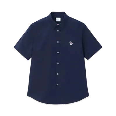 Paul Smith Sports Stripe Zebra One Point Short Sleeve Shirt "Navy"