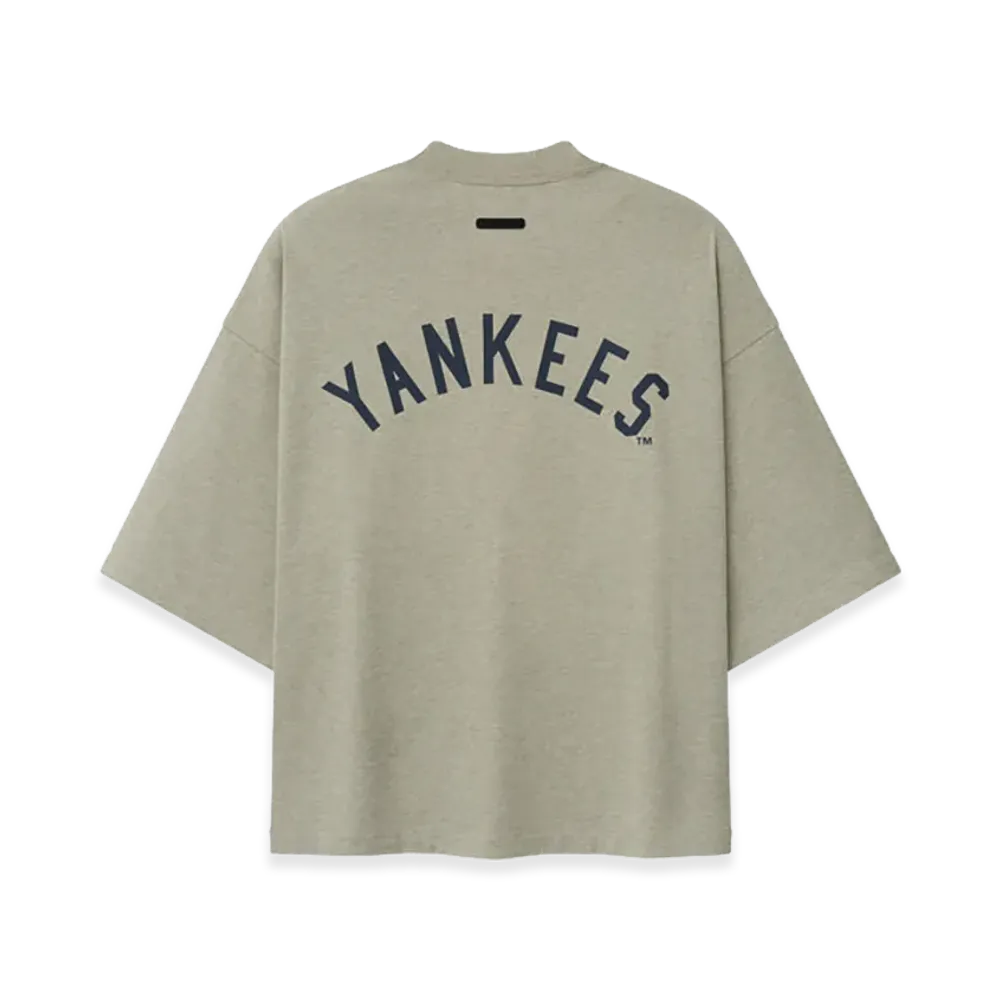 FEAR OF GOD x MLB Yankees Merch Tee "Seal Heather"