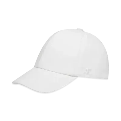 Courreges Signature AC Cotton Cap "Heritage White"