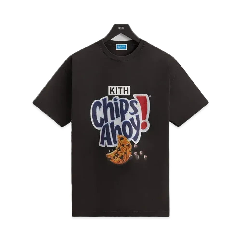 Kith Treats for Chips Ahoy! Vintage Tee "Black"