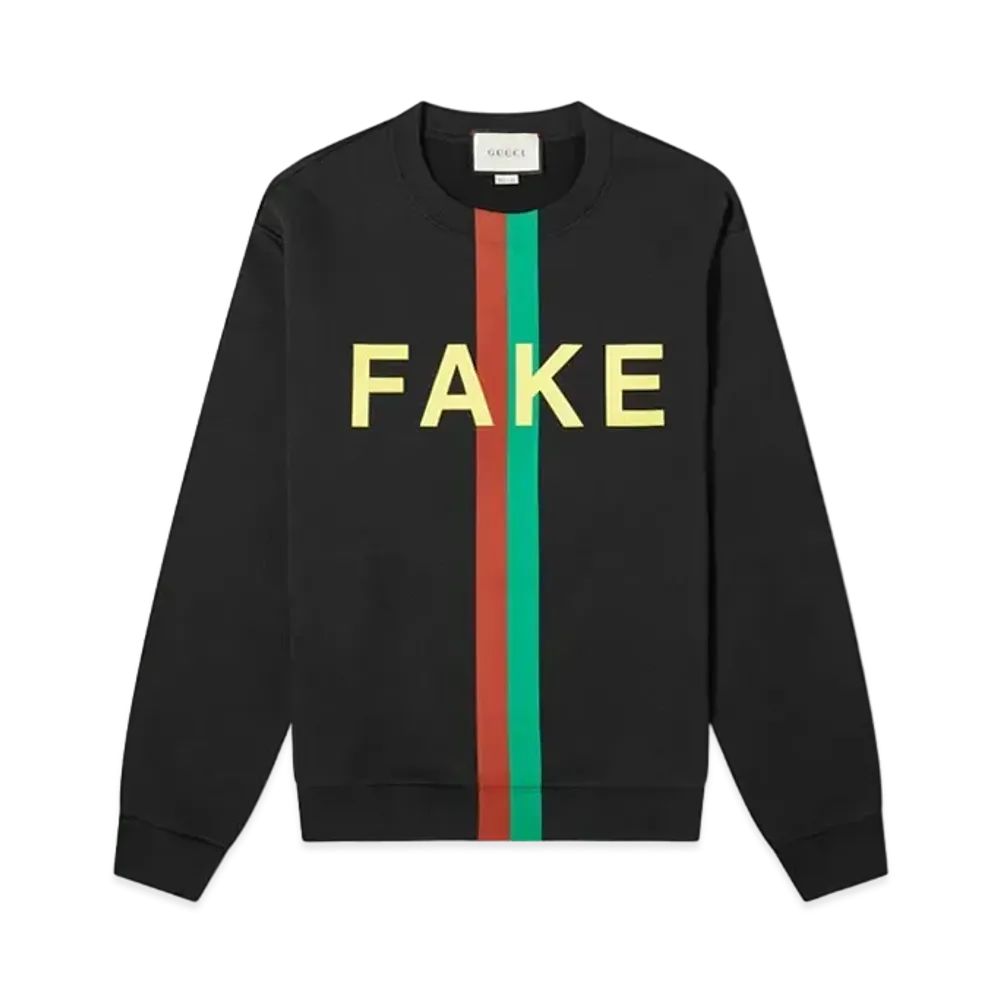 GUCCI FAKE / NOT Print "Black"