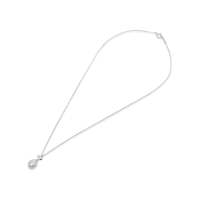 Tiffany & Co.Olive Leaf Pearl Pendant "Silver"