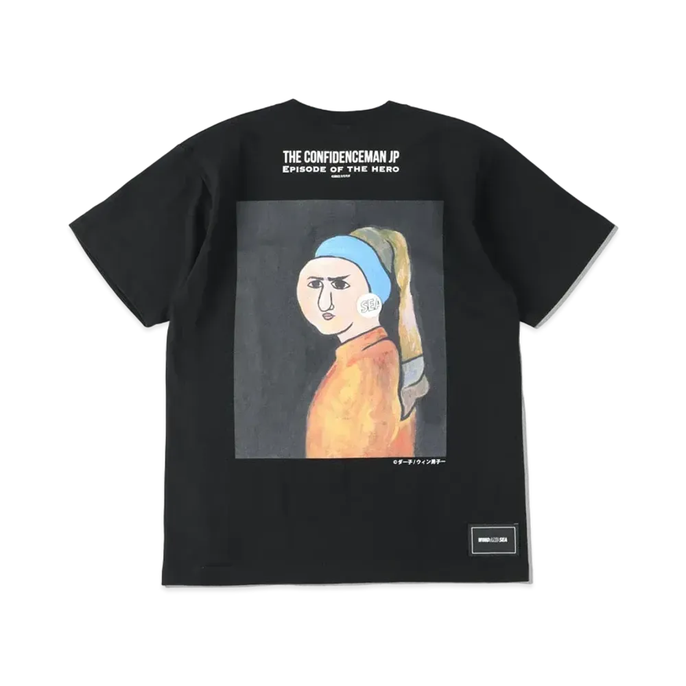 WIND AND SEA x THE CONFIDENCEMAN JP T SHIRT "Black"