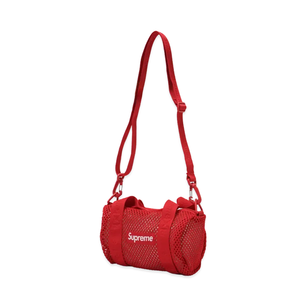 Supreme Mesh Mini Duffle Bag "Red" (25SS)