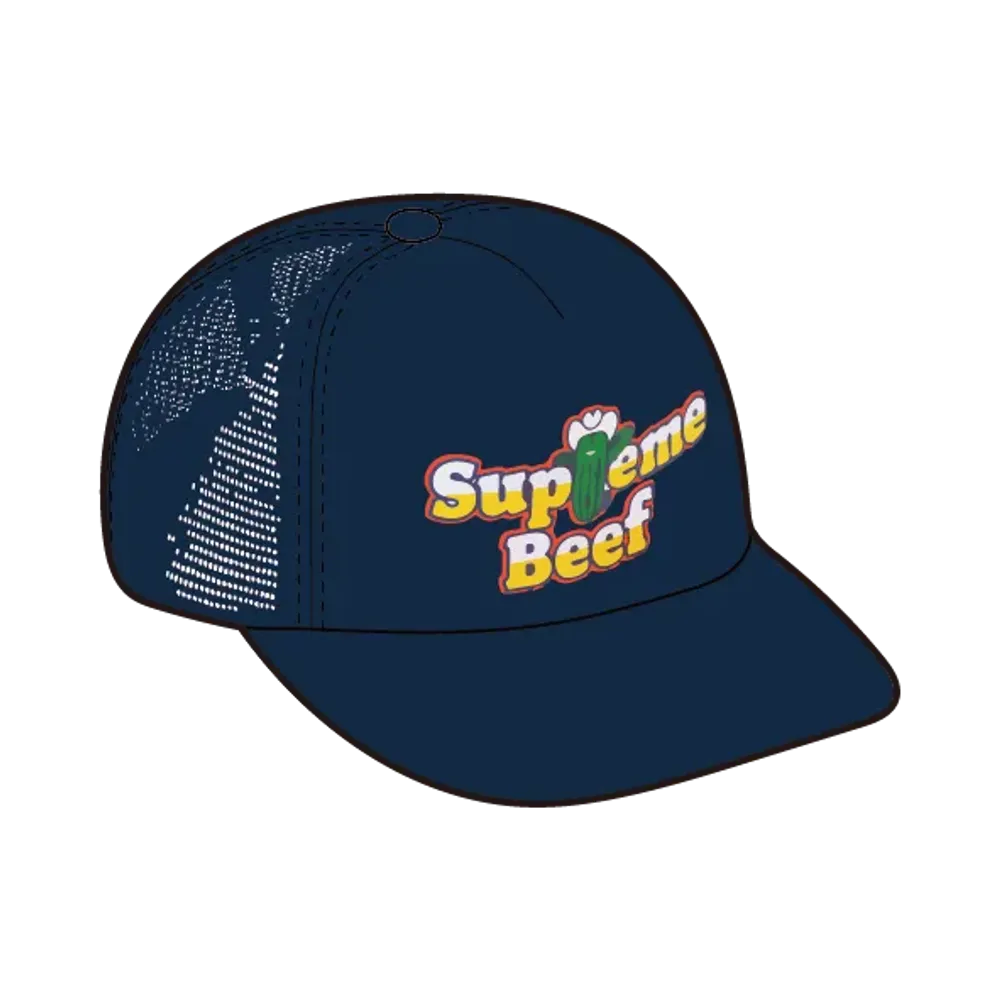 Supreme Beef Mesh Back 5-Panel "Navy"